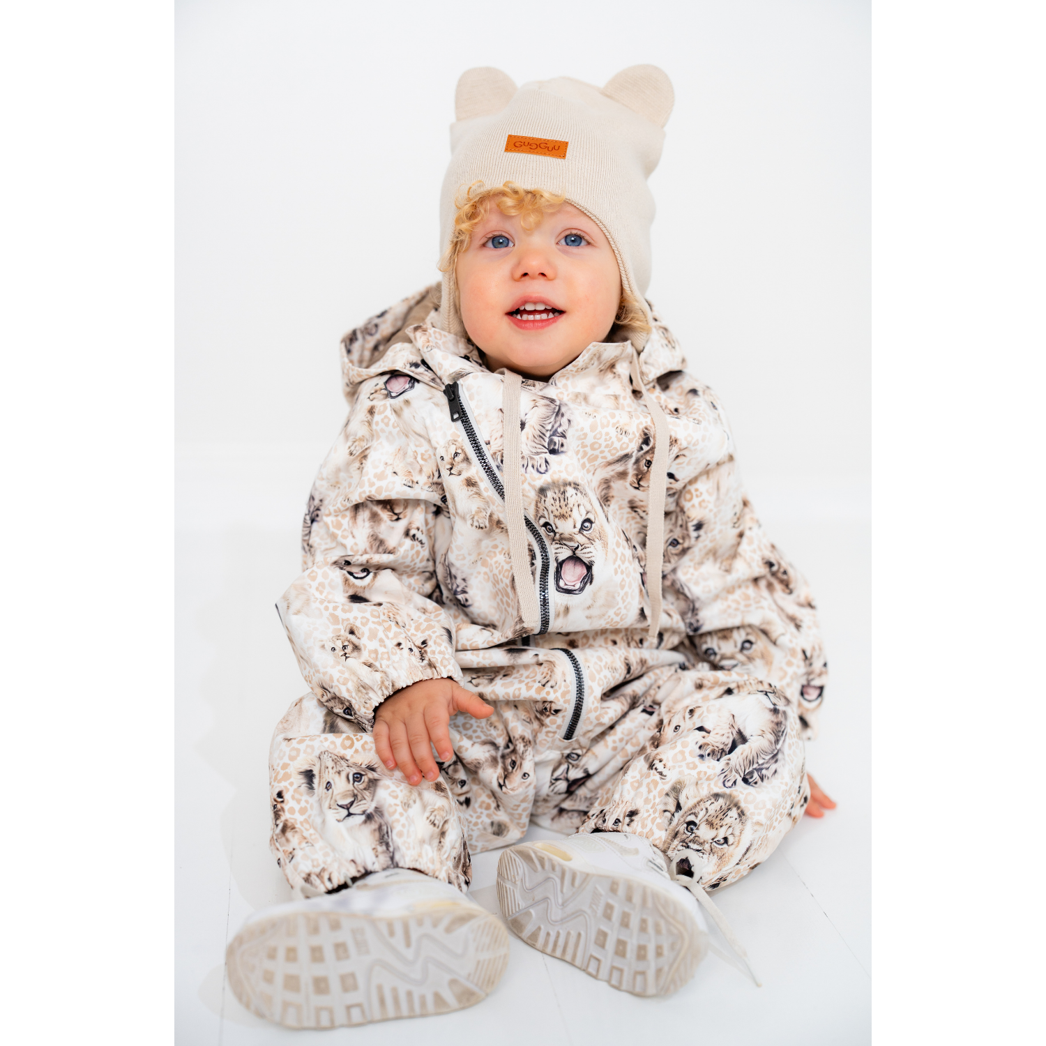 Cotton Baby Bear Cap