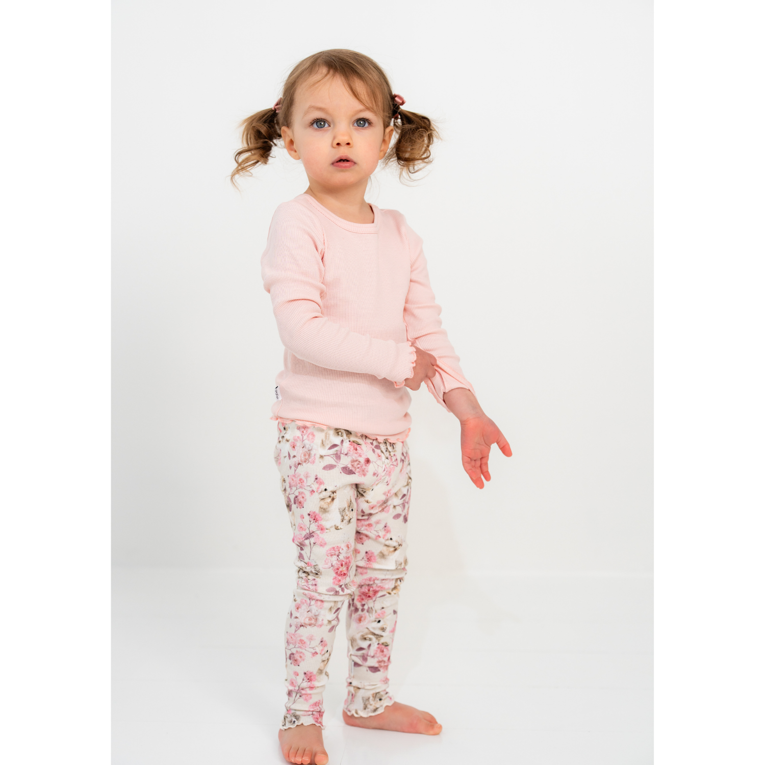 Classic Print Rib Leggings