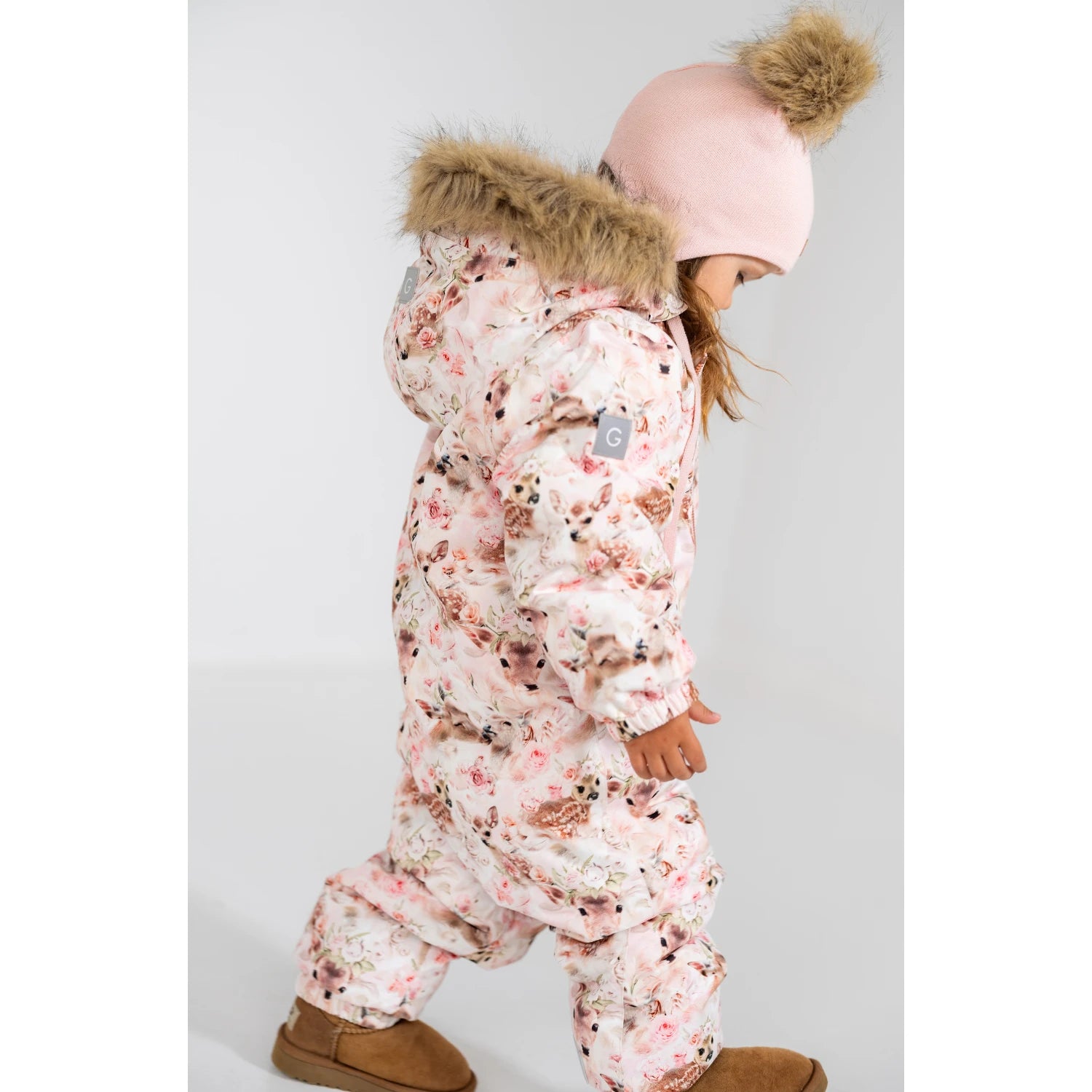 Merino Double Furry Baby Beanie