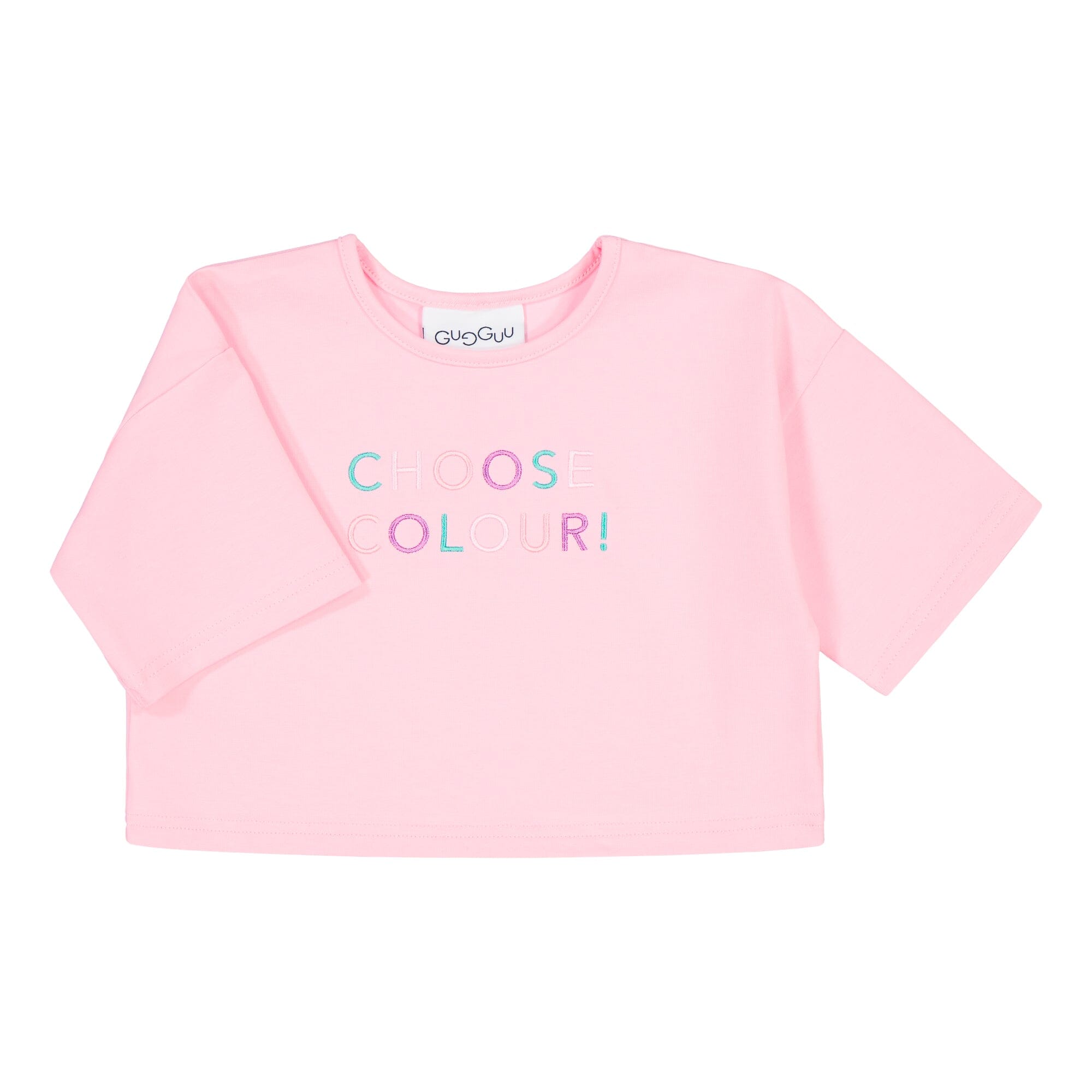 Slogan Cropped T-Shirt