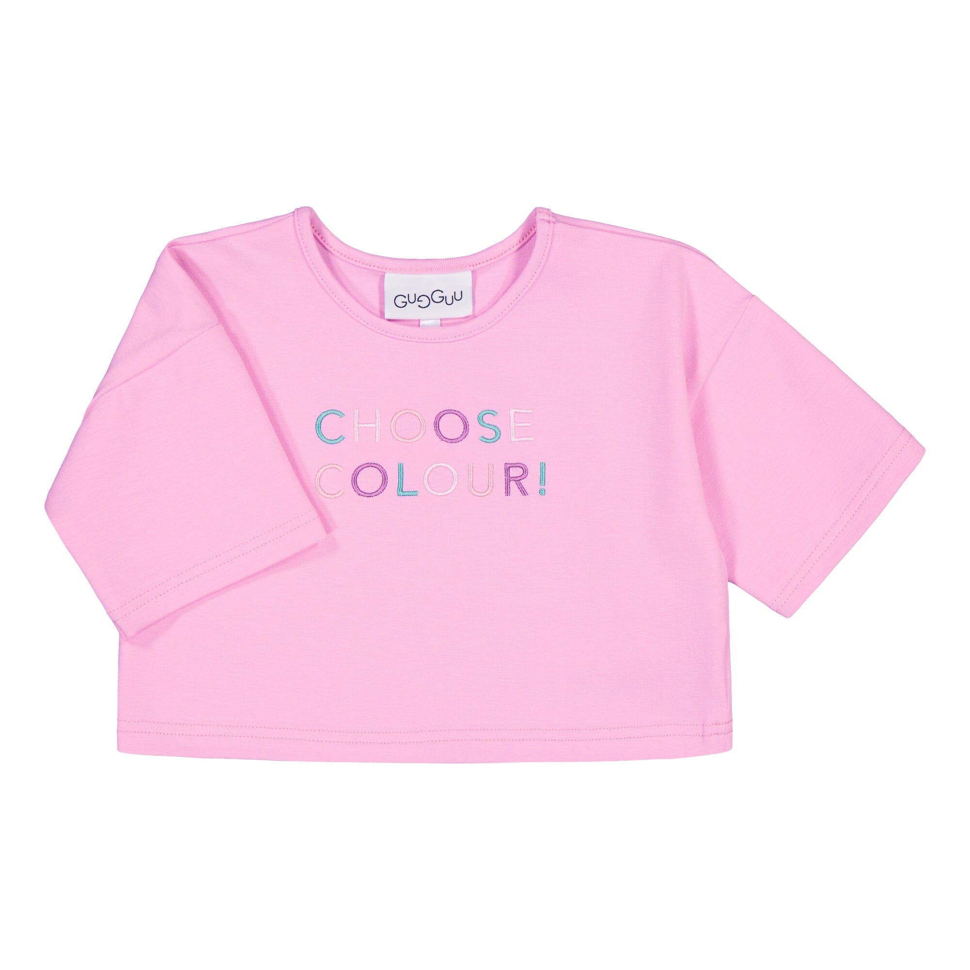 Slogan Cropped T-Shirt