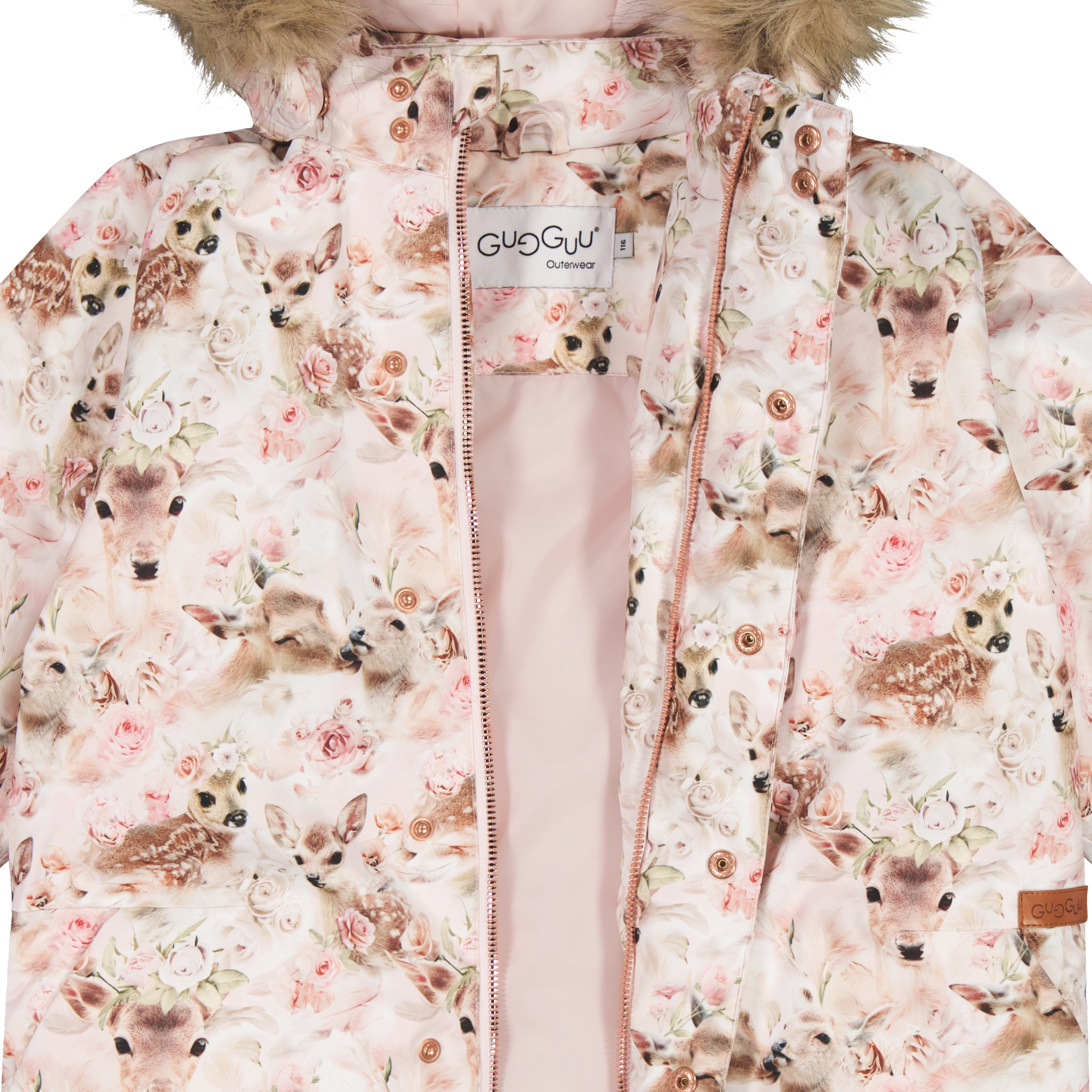 Print Winter Parka