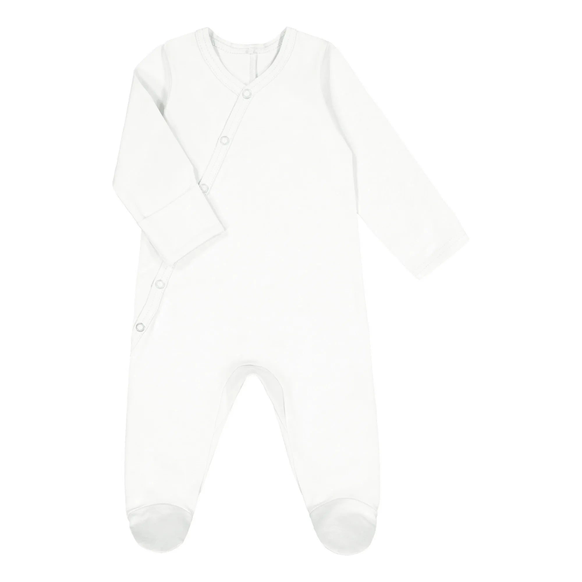 Gugguu Baby Full Bodysuit vauvan kokopitkä body, väri White Glow
