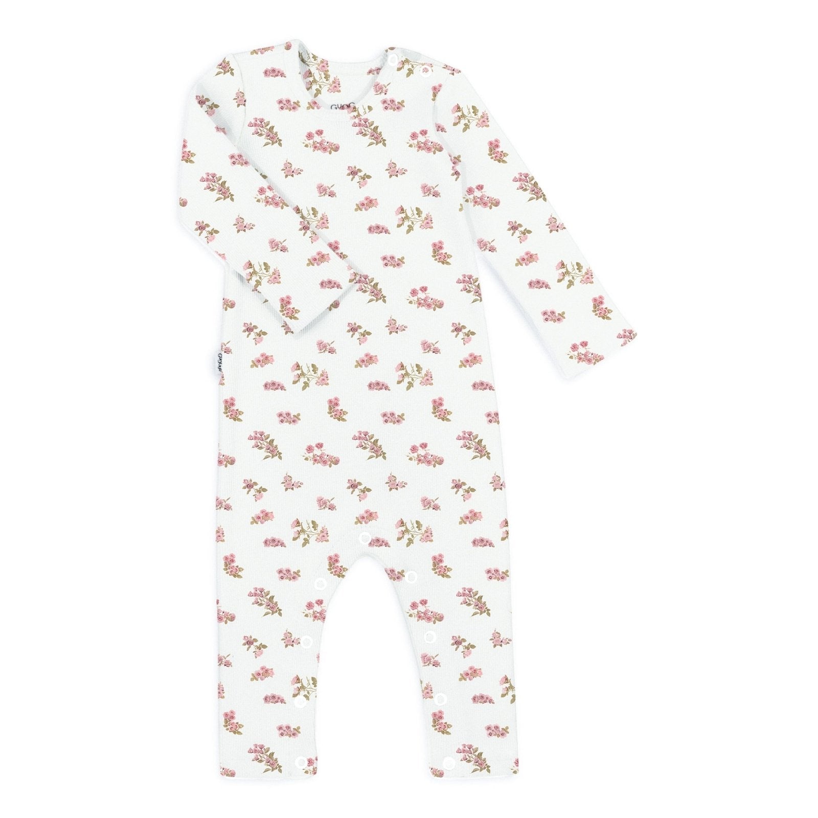Laadukas Gugguun Baby Print Rib Full Bodysuit