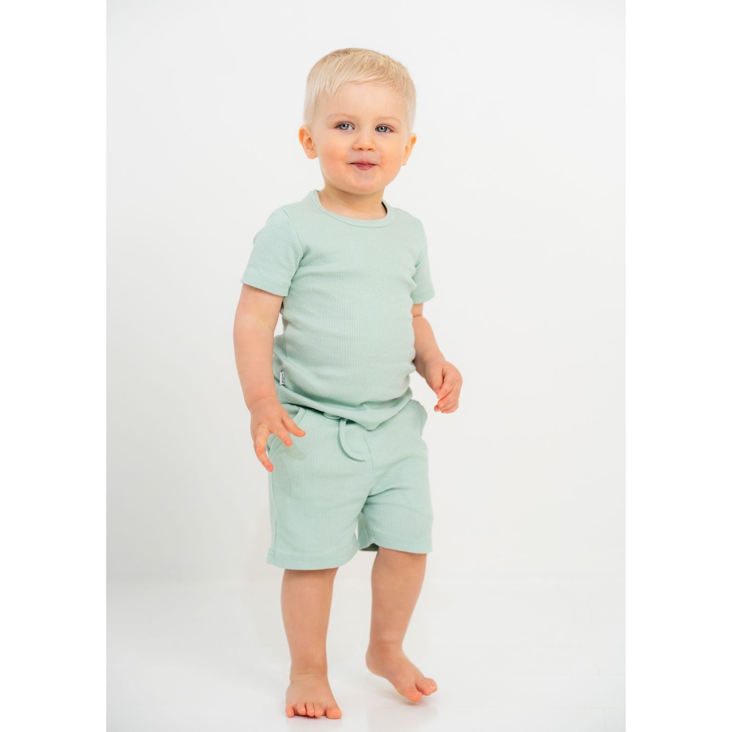 Gugguu lasten Classic Rib Shorts Shortsit Gugguu