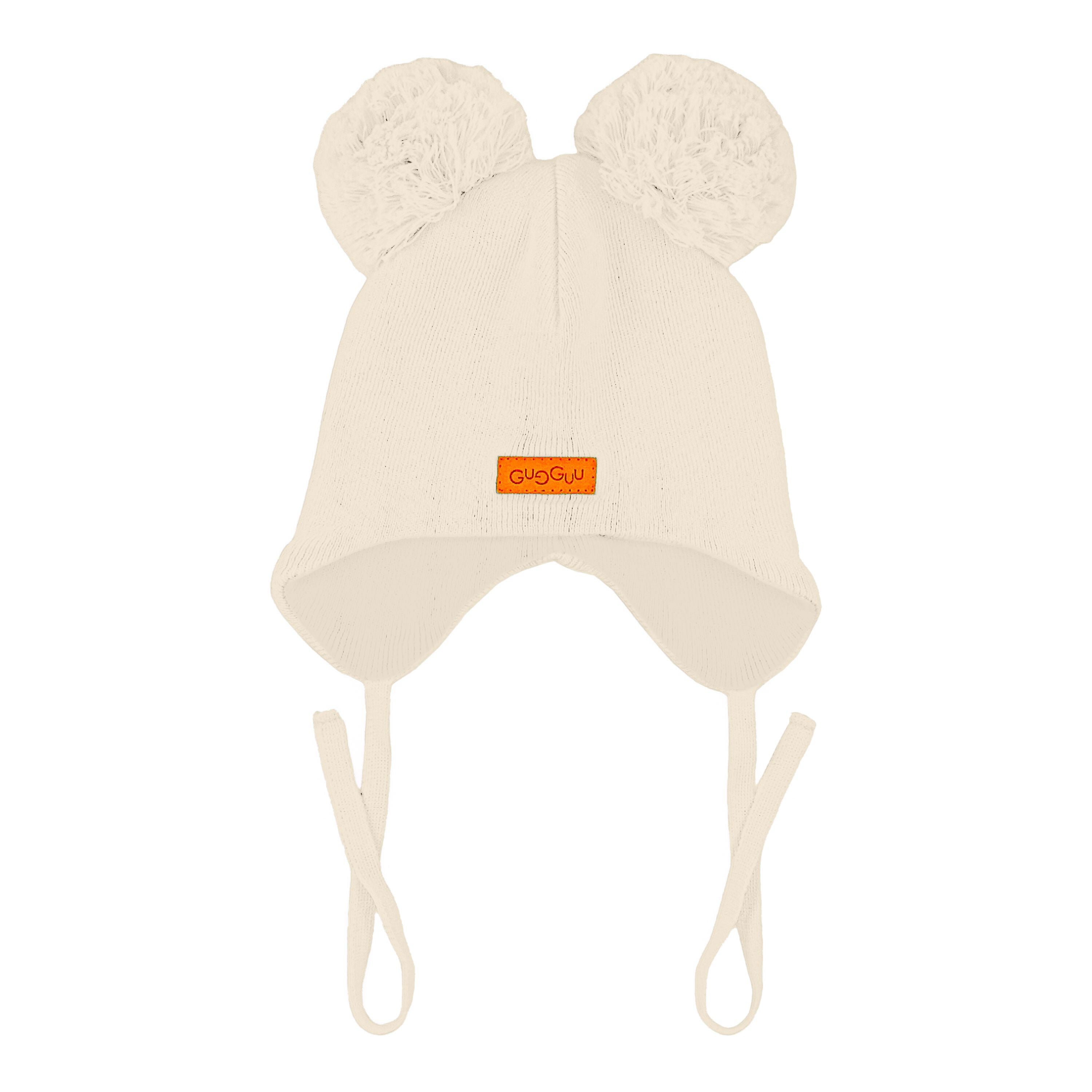 Cotton Double Tuft Baby Beanie