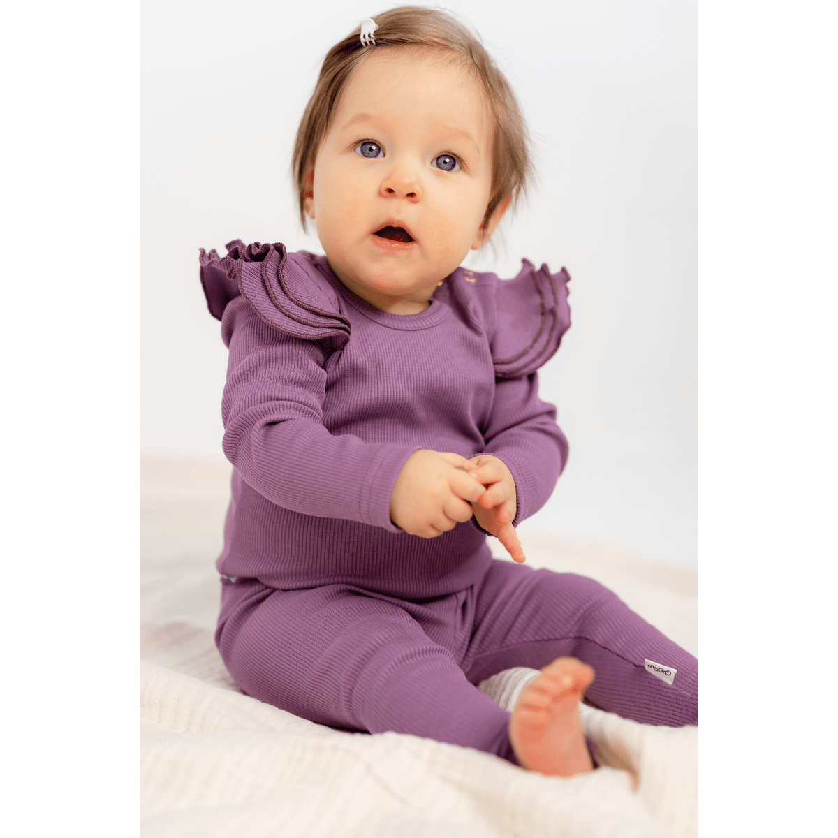 Laadukas Gugguun Baby Rib Full Bodysuit #option1