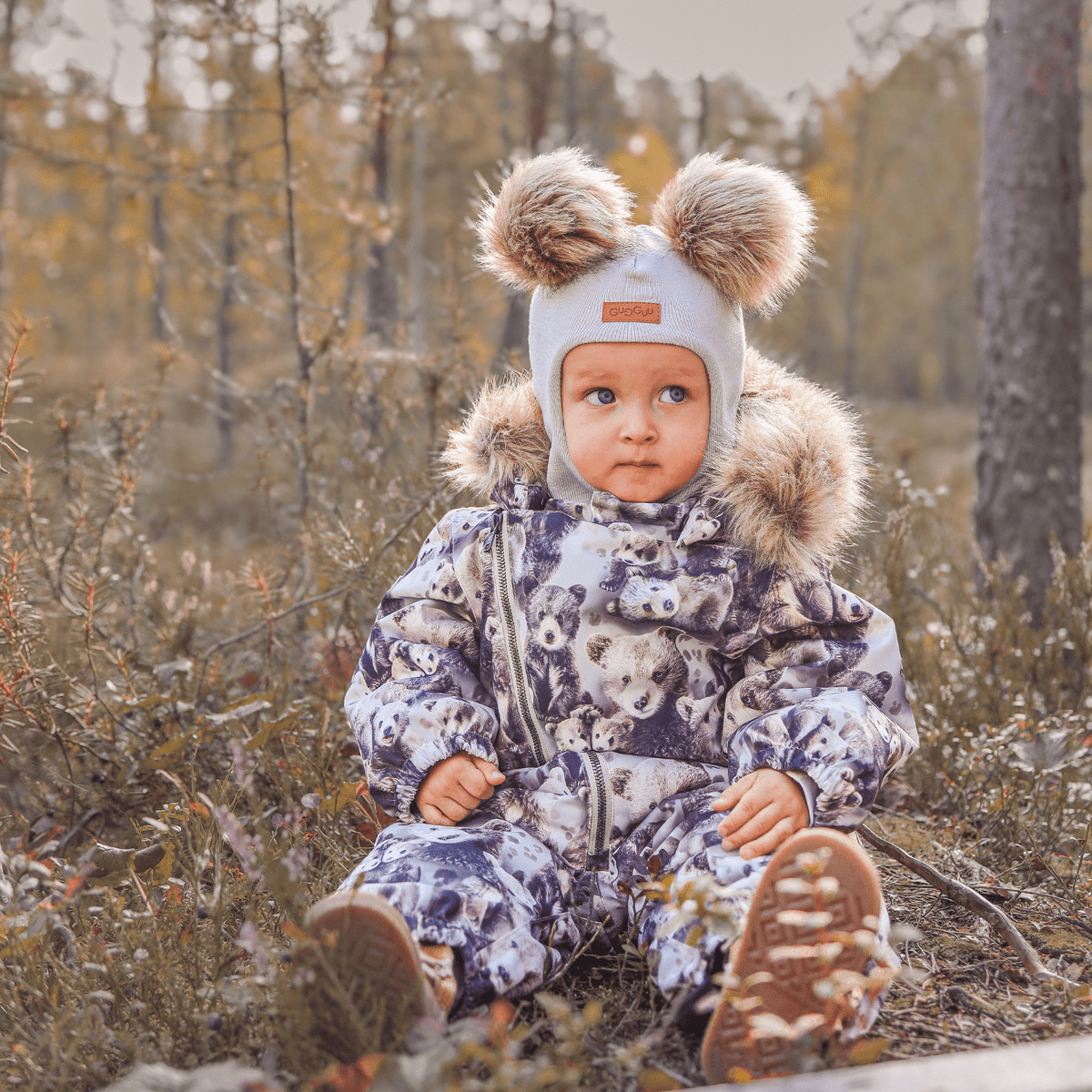 Laadukas Gugguun Merino Furry Balaclava option1