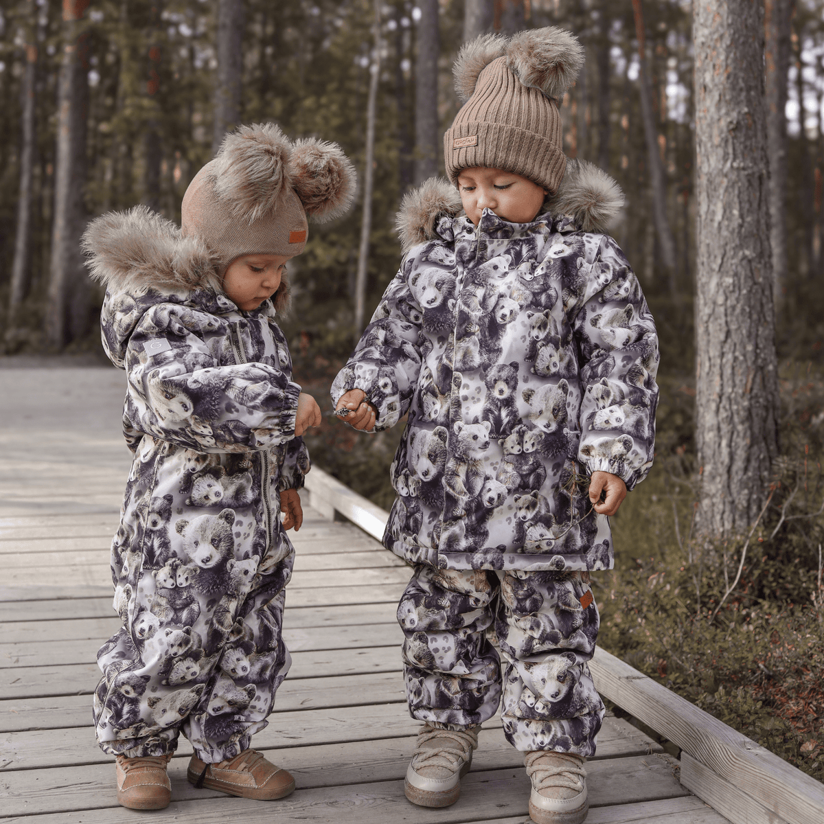 Laadukas Gugguun Print Winter Pants option1