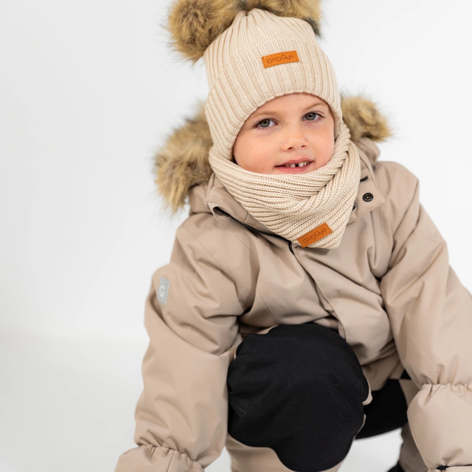 Merino Double Furry Beanie