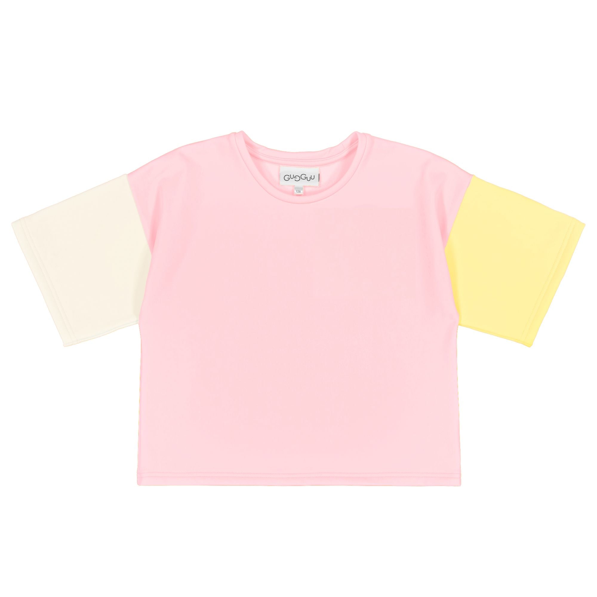#väri_off white / pink / yellow