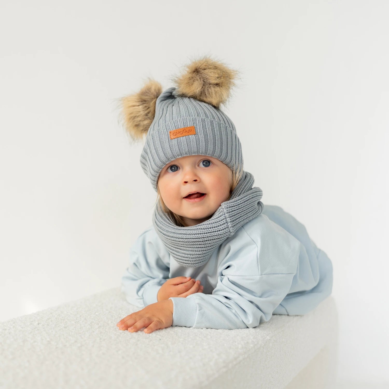 Merino Double Furry Beanie