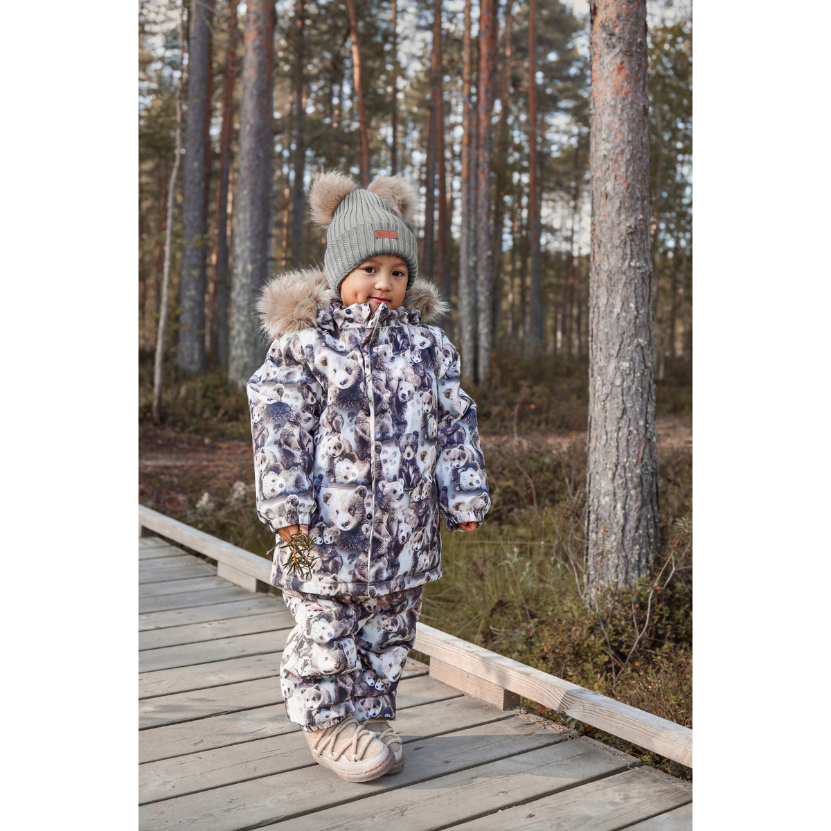 Print Winter Pants