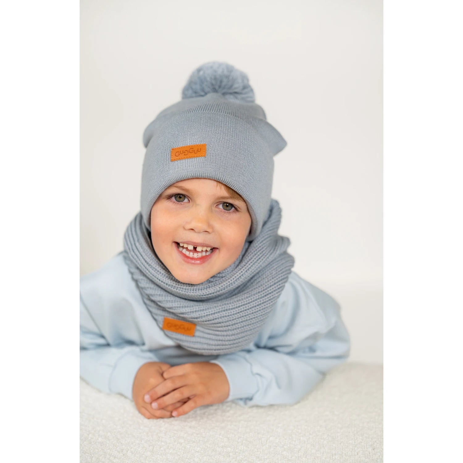 Merino Giant Tuft Basic Beanie