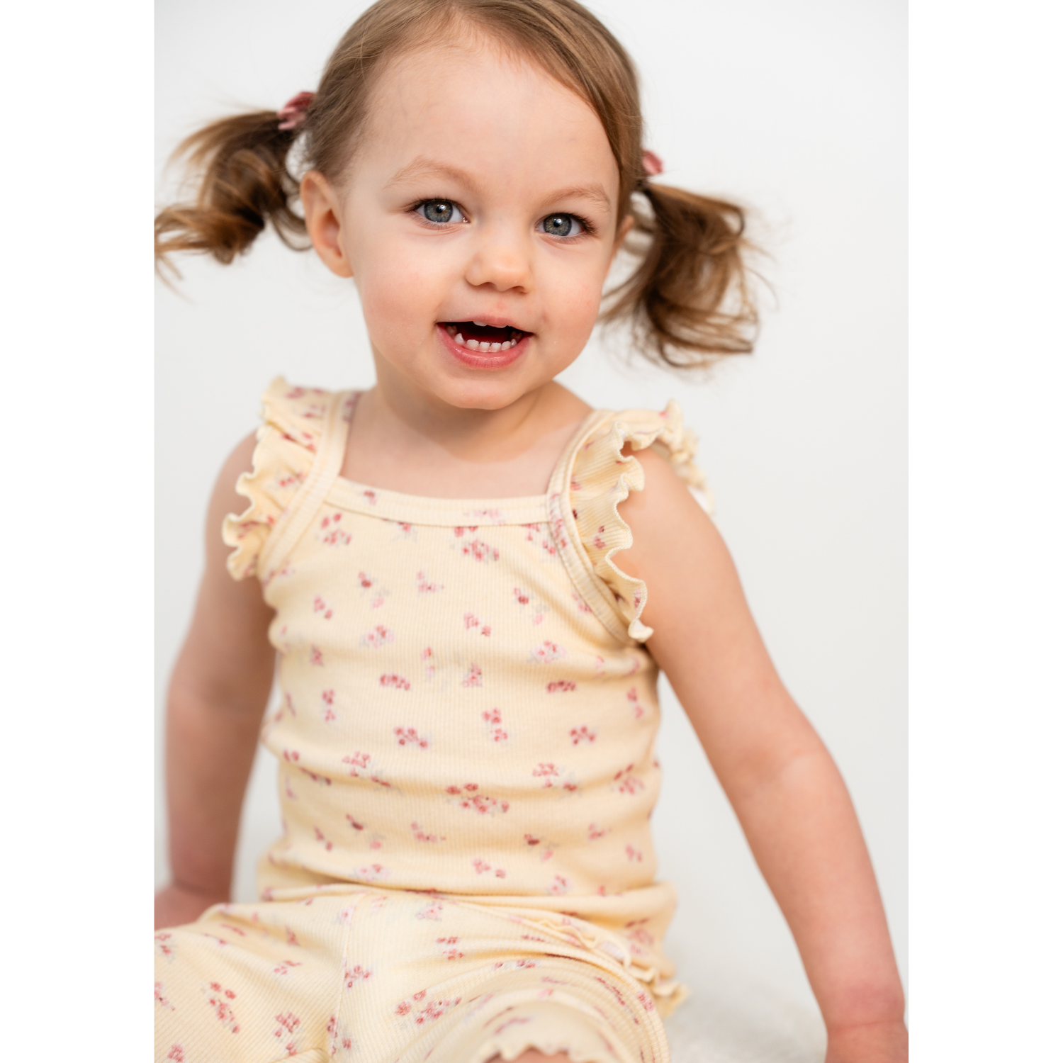 Classic Print Rib Top