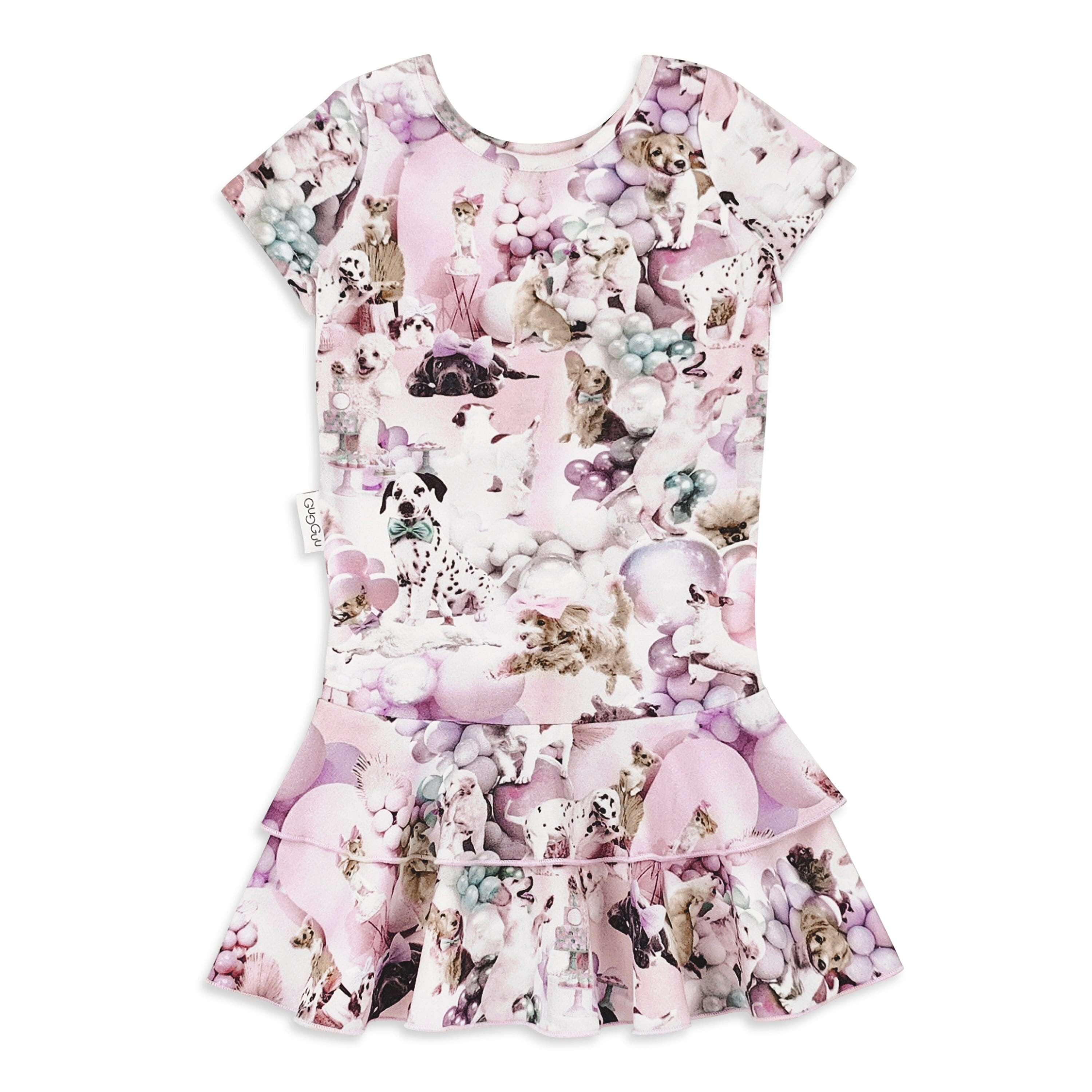 Outlet Print Frilla T-Shirt Dress