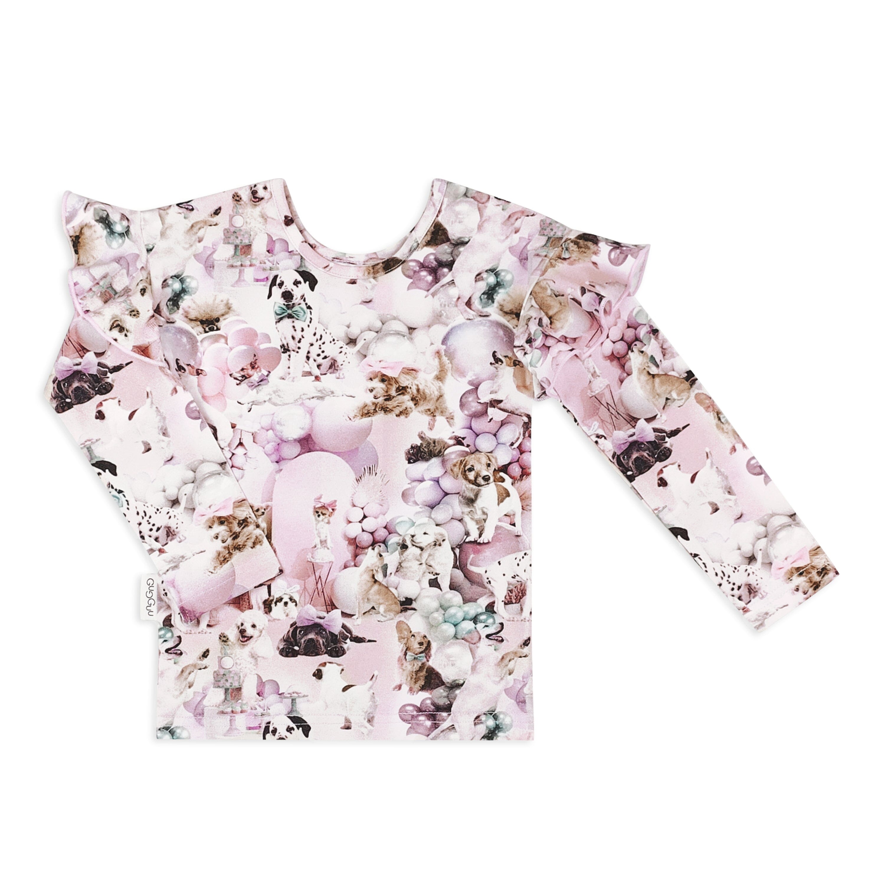 Outlet Print Frilla Shirt