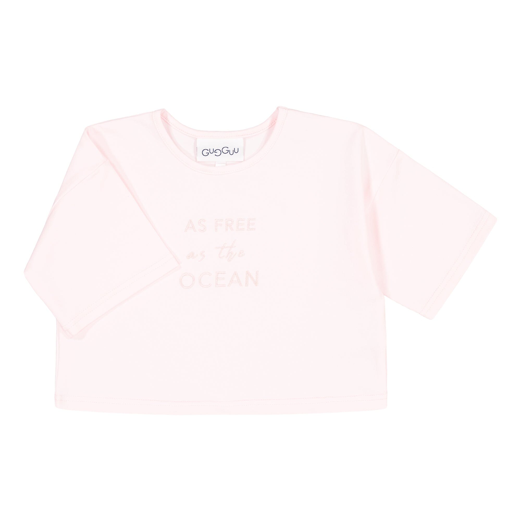Slogan Cropped T-Shirt