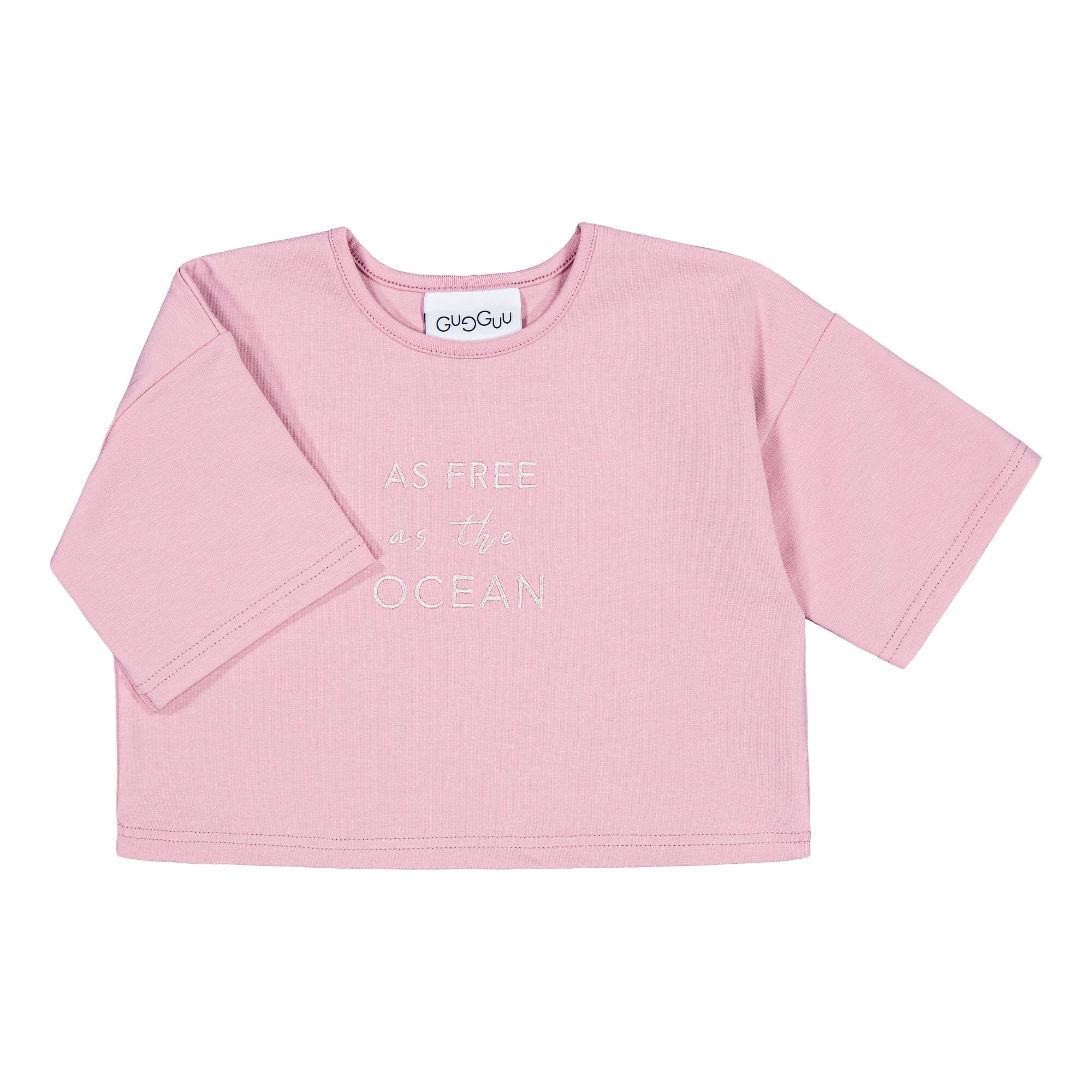 Slogan Cropped T-Shirt