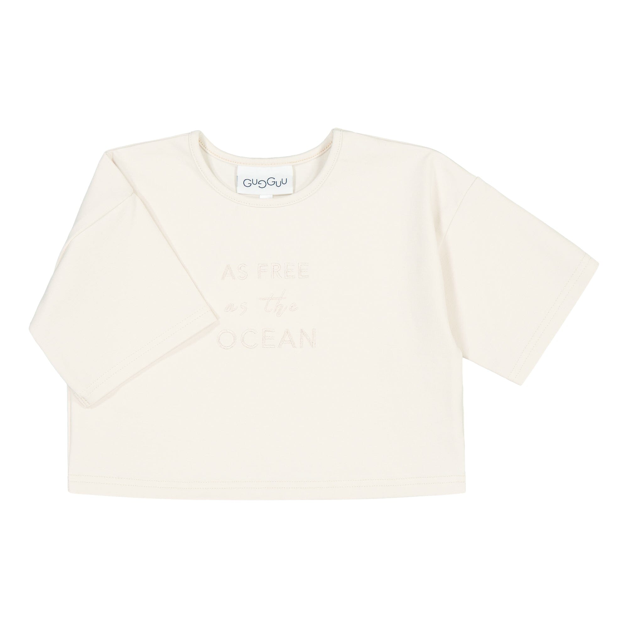 Slogan Cropped T-Shirt