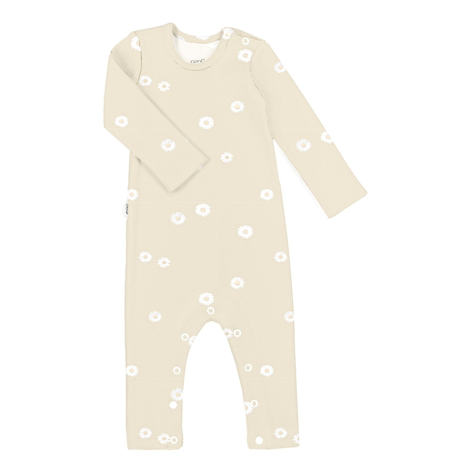Laadukas Gugguun Baby Print Rib Full Bodysuit