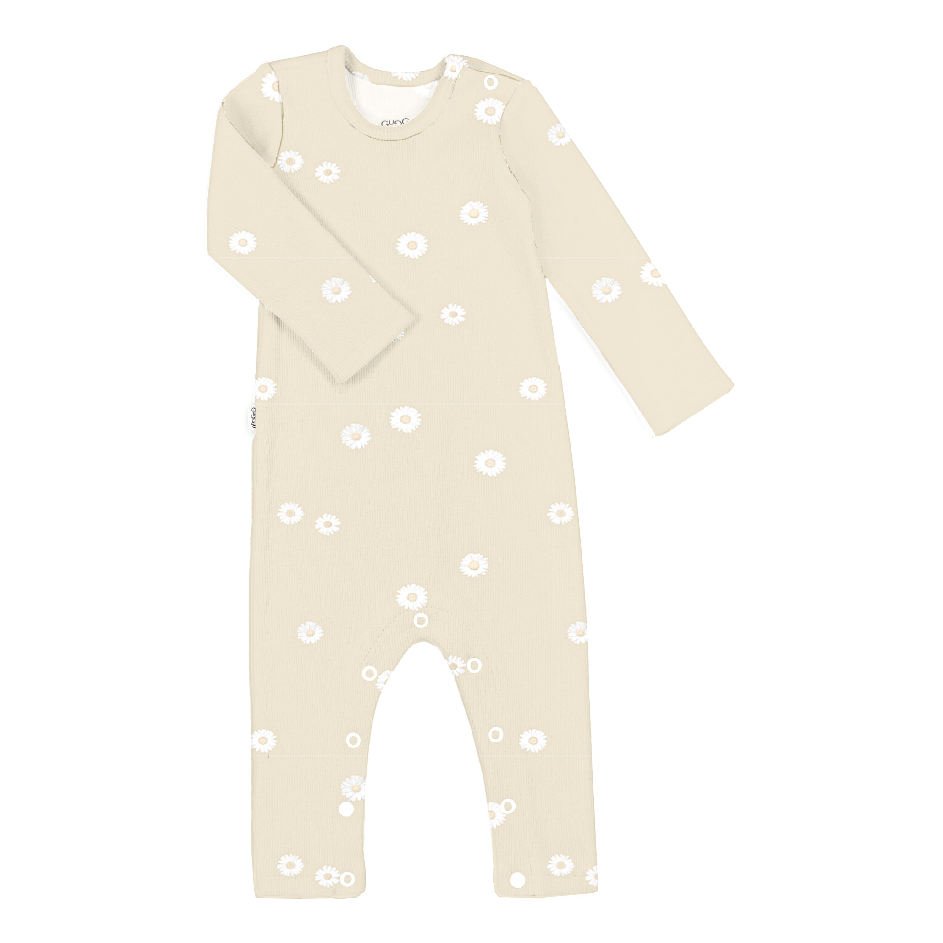 Gugguu lasten Baby Print Rib Full Bodysuit Bodyt Gugguu Daisy 50