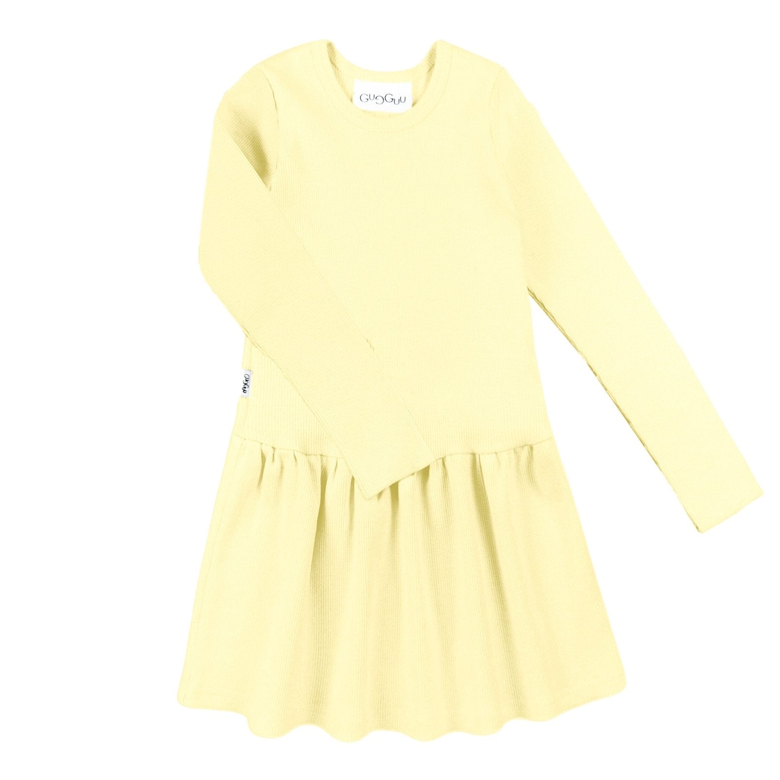 Laadukas Gugguun Classic Rib Long Sleeve Dress