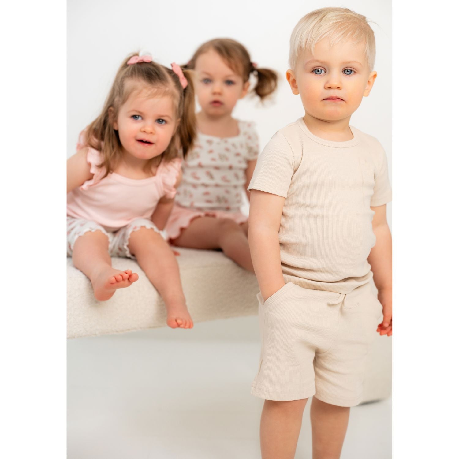 Gugguu lasten Classic Rib T-Shirt T-Paidat Gugguu 