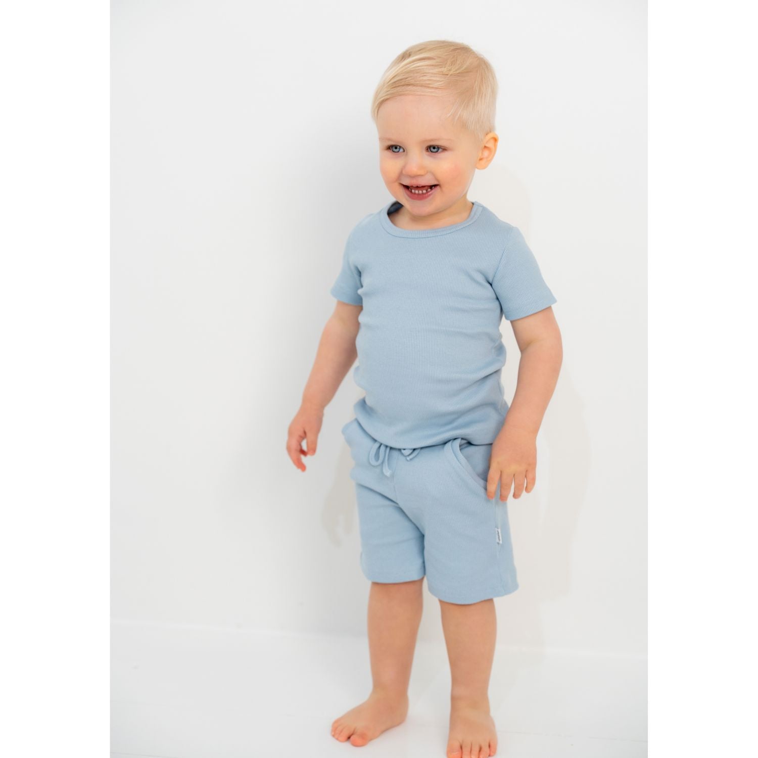 Gugguu lasten Classic Rib T-Shirt T-Paidat Gugguu 