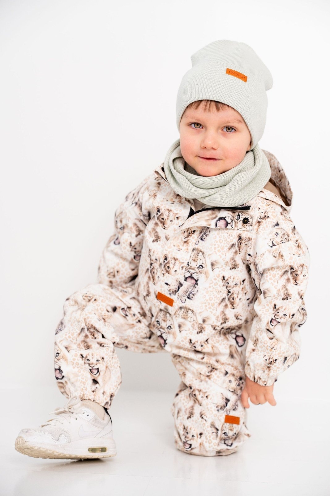 Gugguu lasten Cotton Basic Beanie neulepipot Gugguu 
