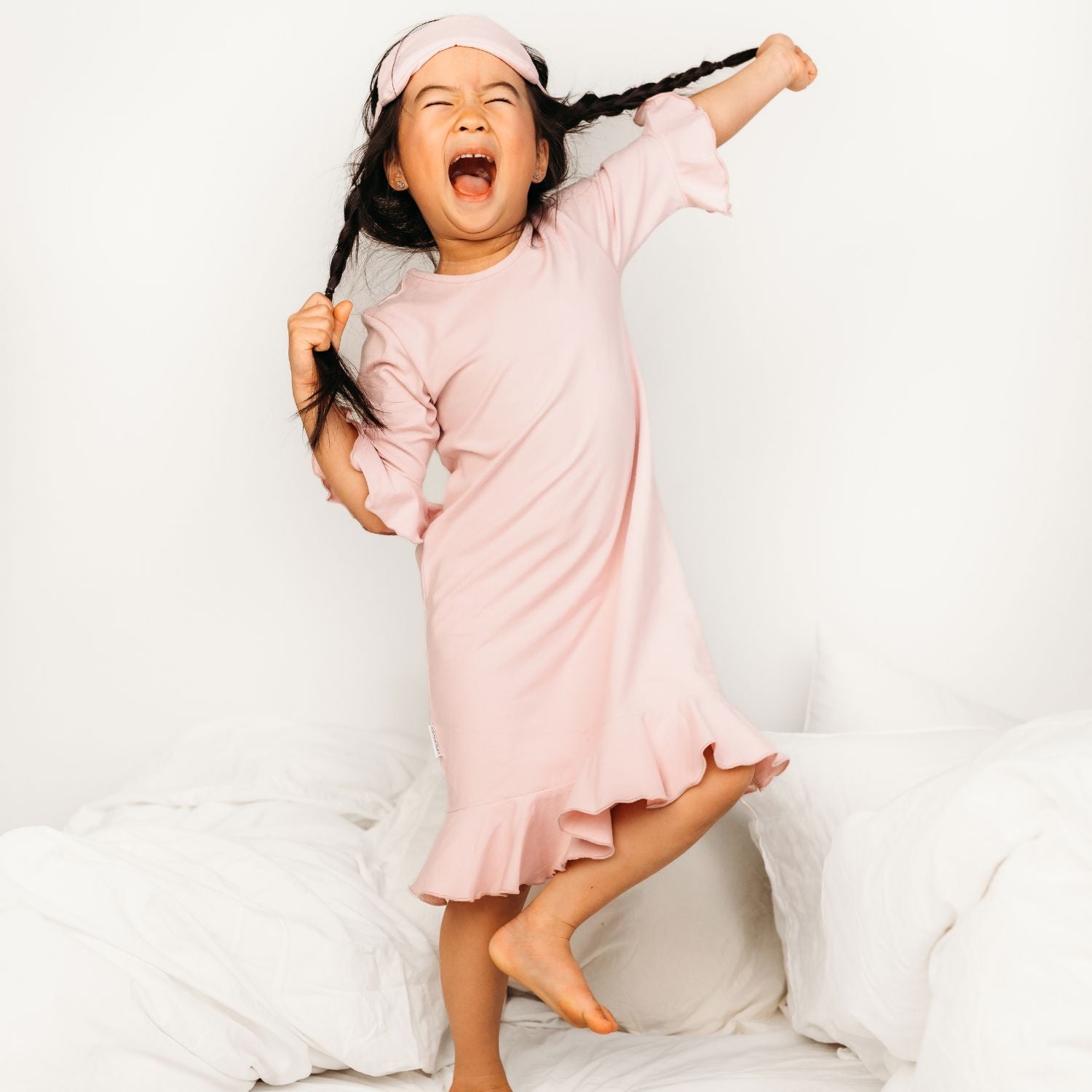 Gugguu lasten Outlet Viscose Frilla Nightdress Yöpuvut Gugguu 