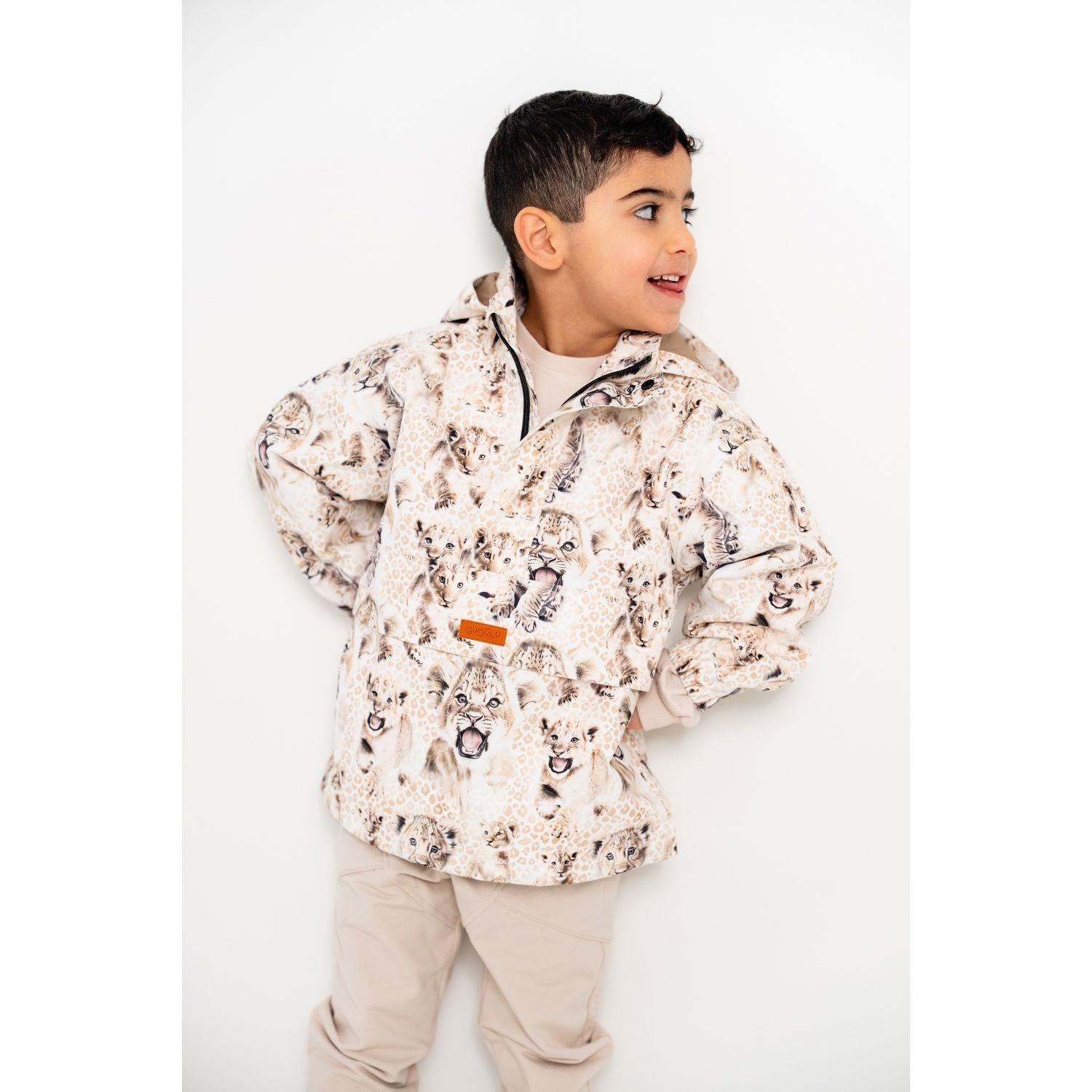 Gugguu lasten Print Anorak Välikausivaatteet Gugguu 