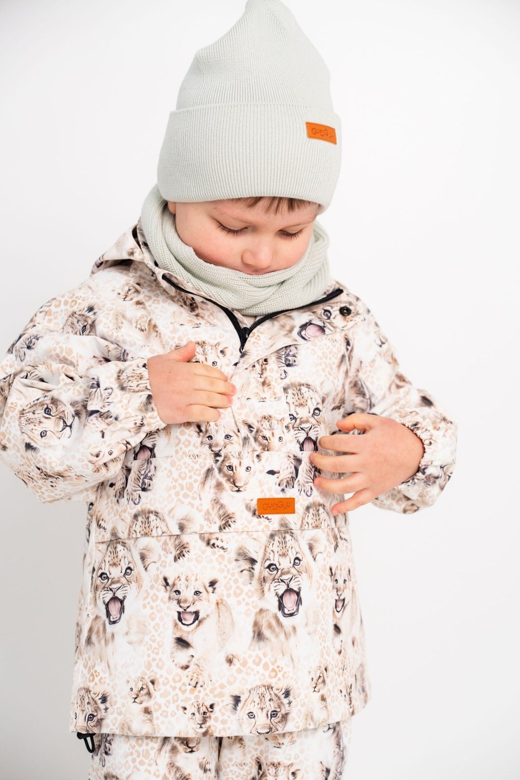 Gugguu lasten Print Anorak Välikausivaatteet Gugguu 