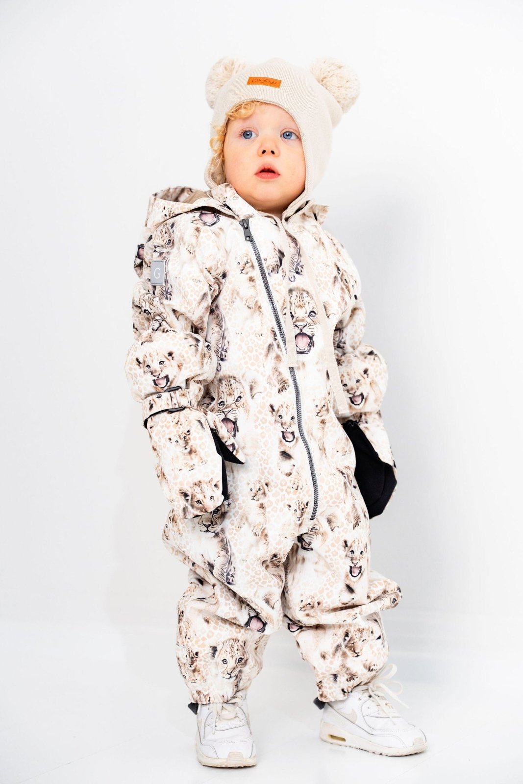 Gugguu lasten Print Spring Coverall Välikausivaatteet Gugguu 