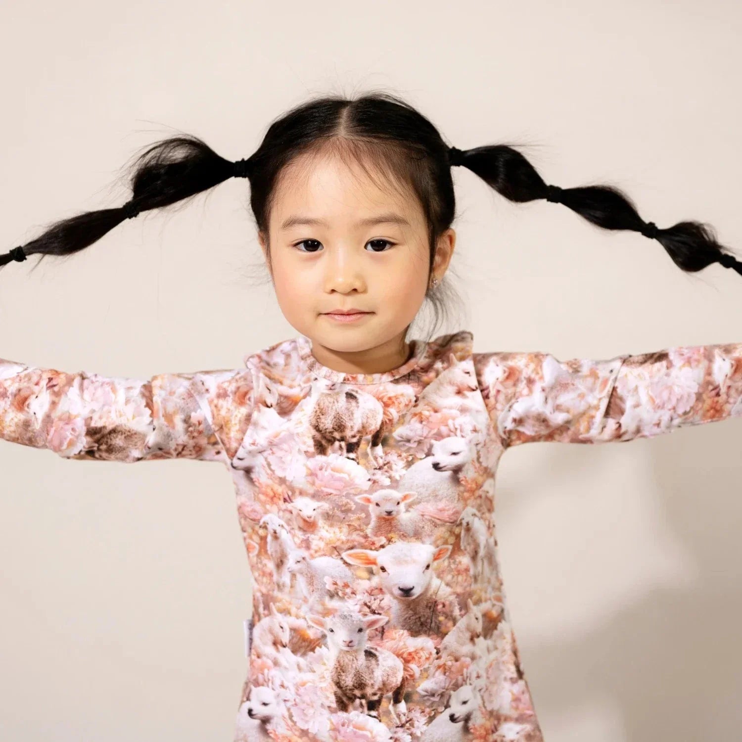 gugguu Print Shirt Long sleeved t-shirts