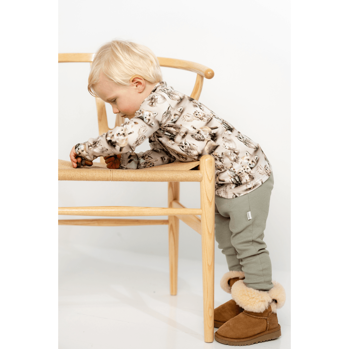 Laadukas Gugguun Classic Rib Pants #option1