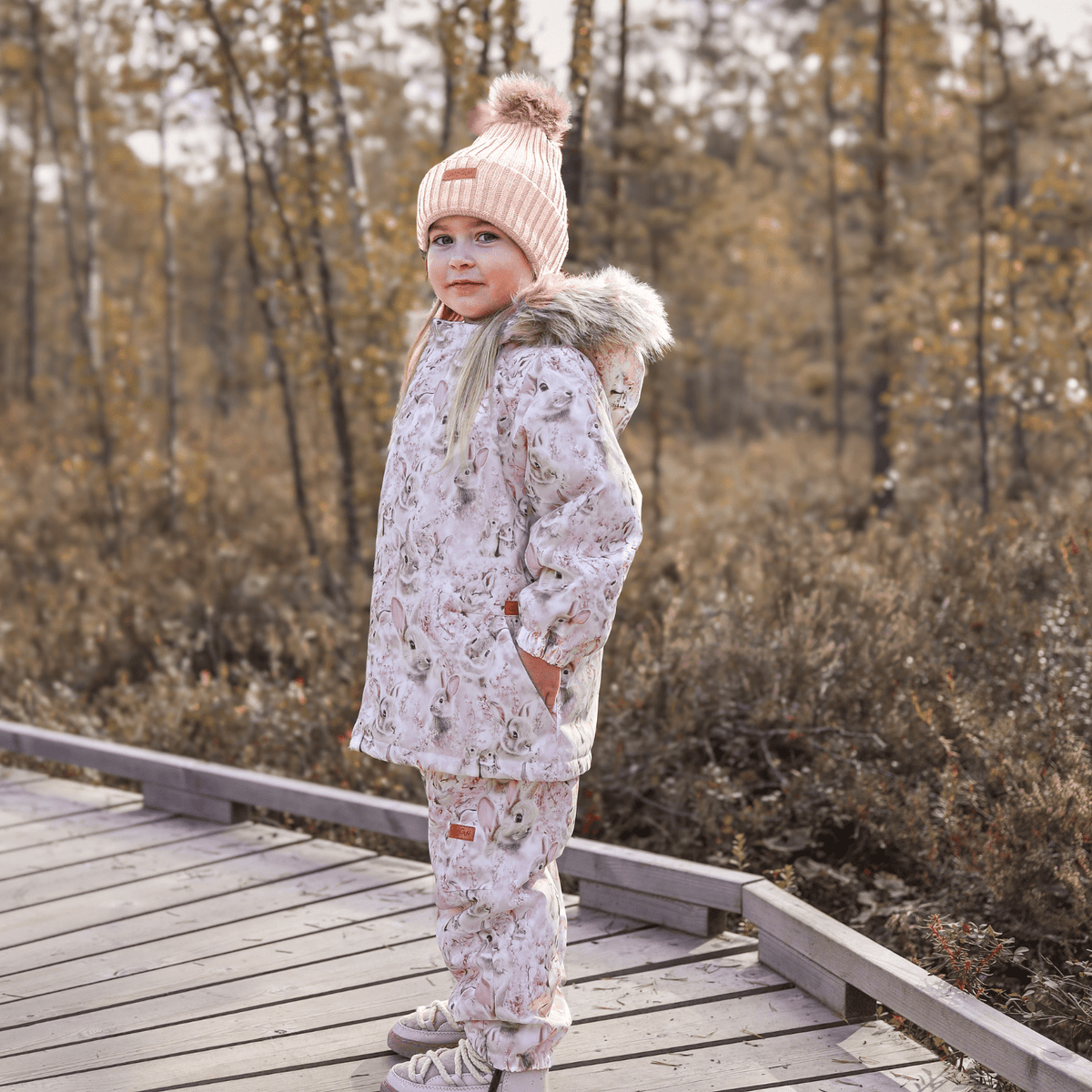 Laadukas Gugguun Print Winter Pants option1