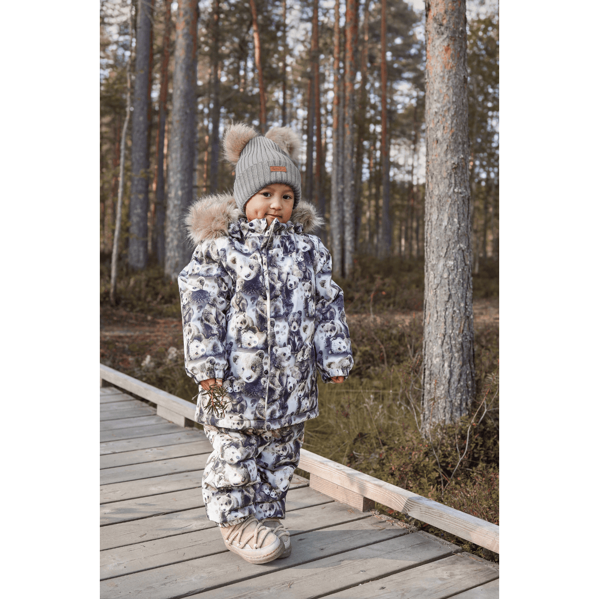 Laadukas Gugguun Print Winter Pants option1