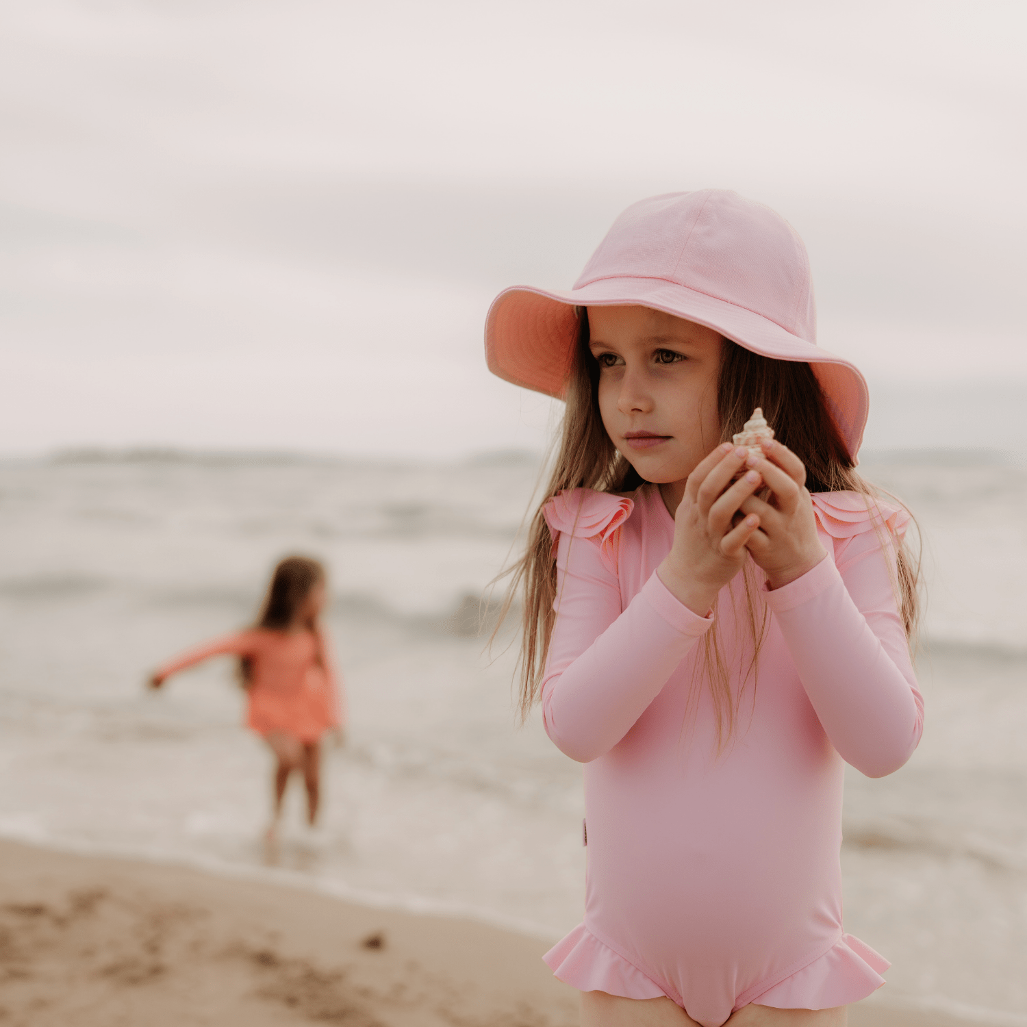 Laadukas Gugguun Summer Hat Seashell Blush