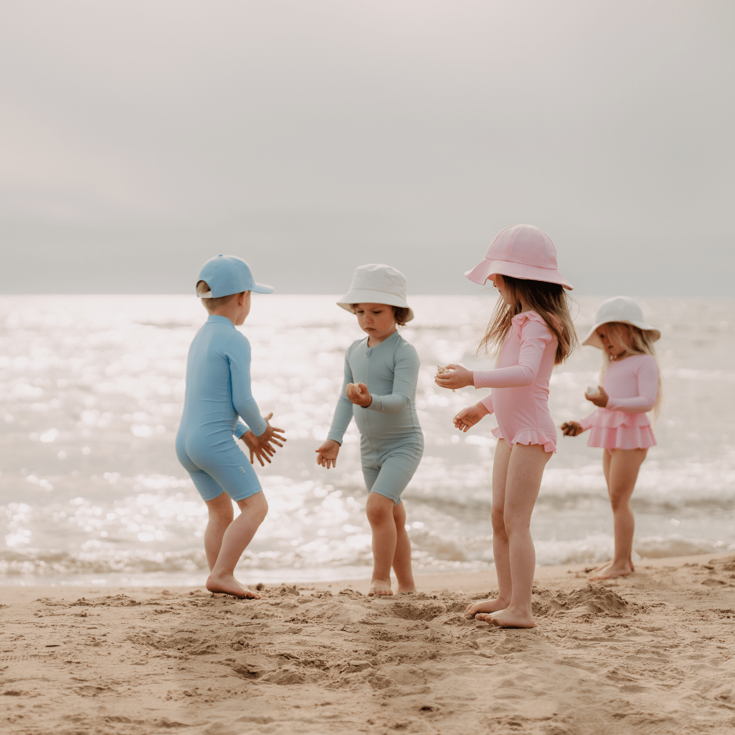 Laadukas Gugguun Summer Hat Seashell Blush