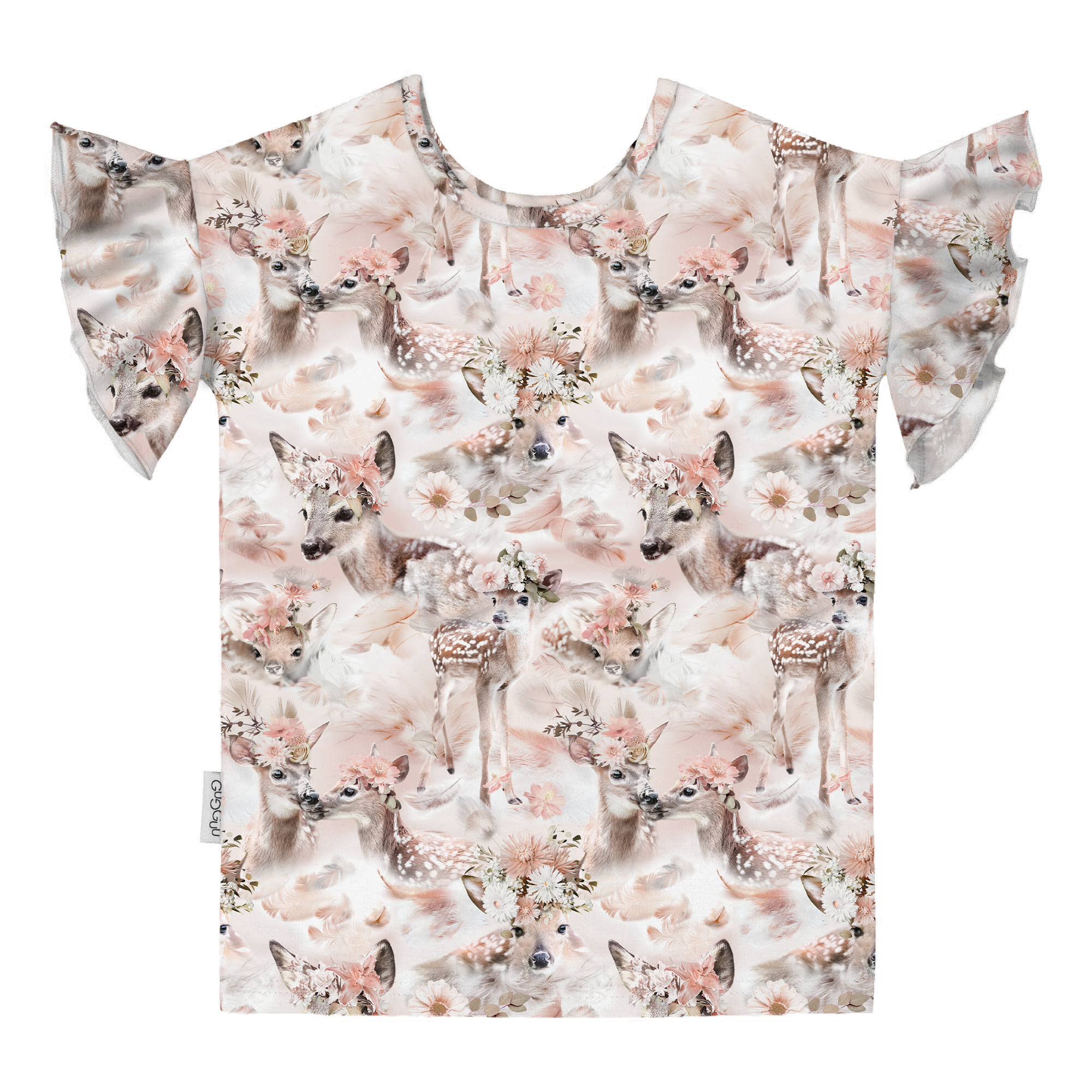 Outlet Print Smoc T-Shirt