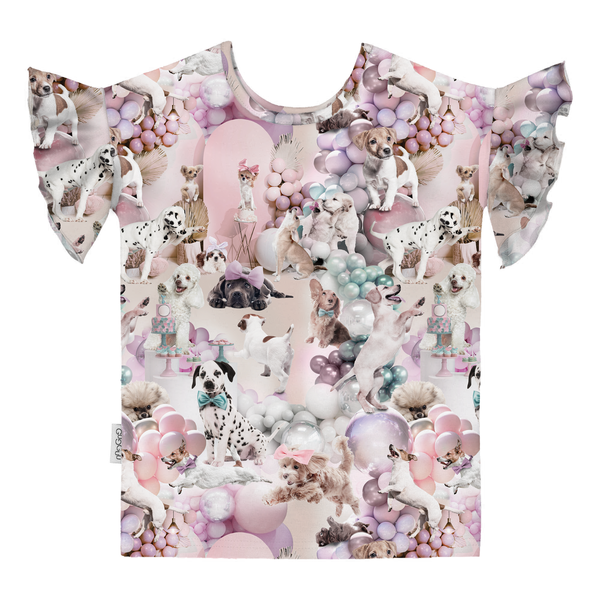 Outlet Print Smoc T-Shirt