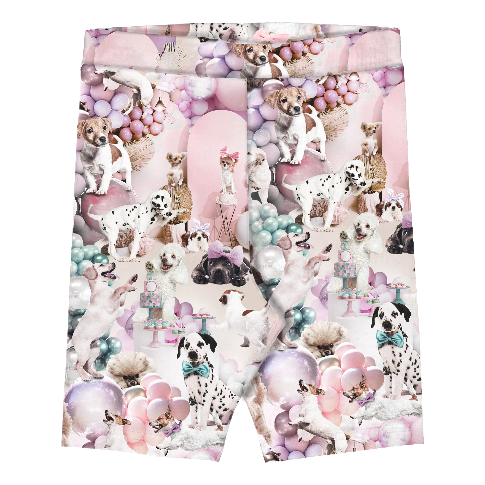Outlet Print Biker Shorts