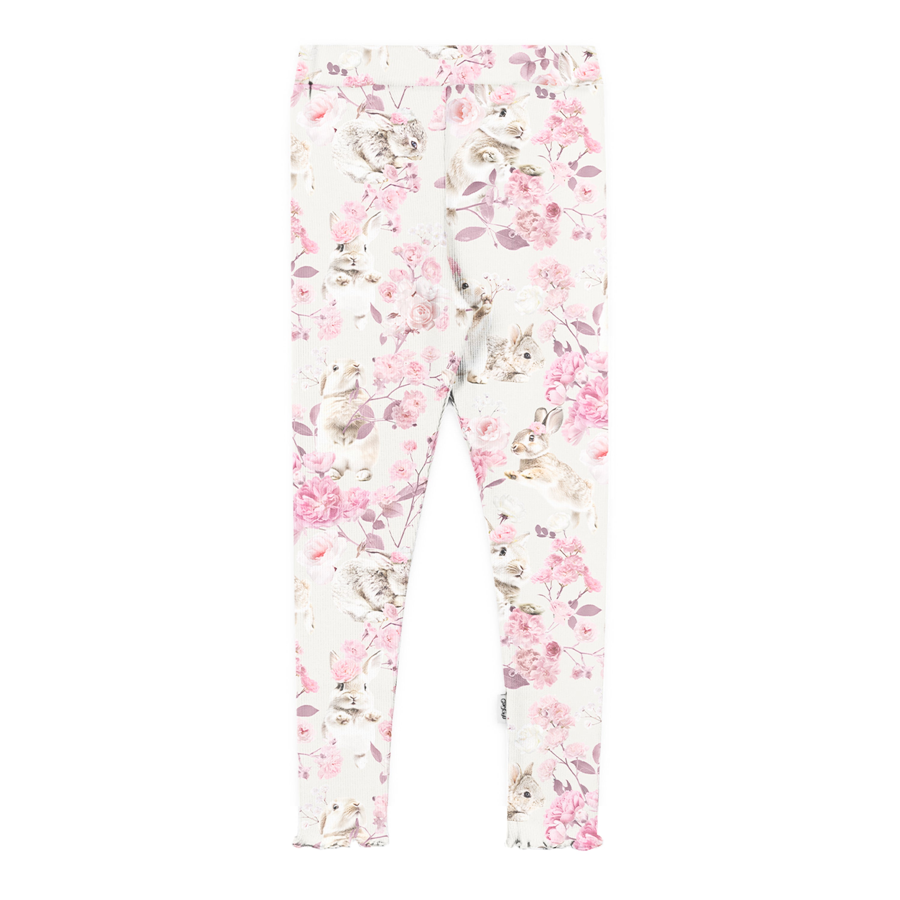 Classic Print Rib Leggings