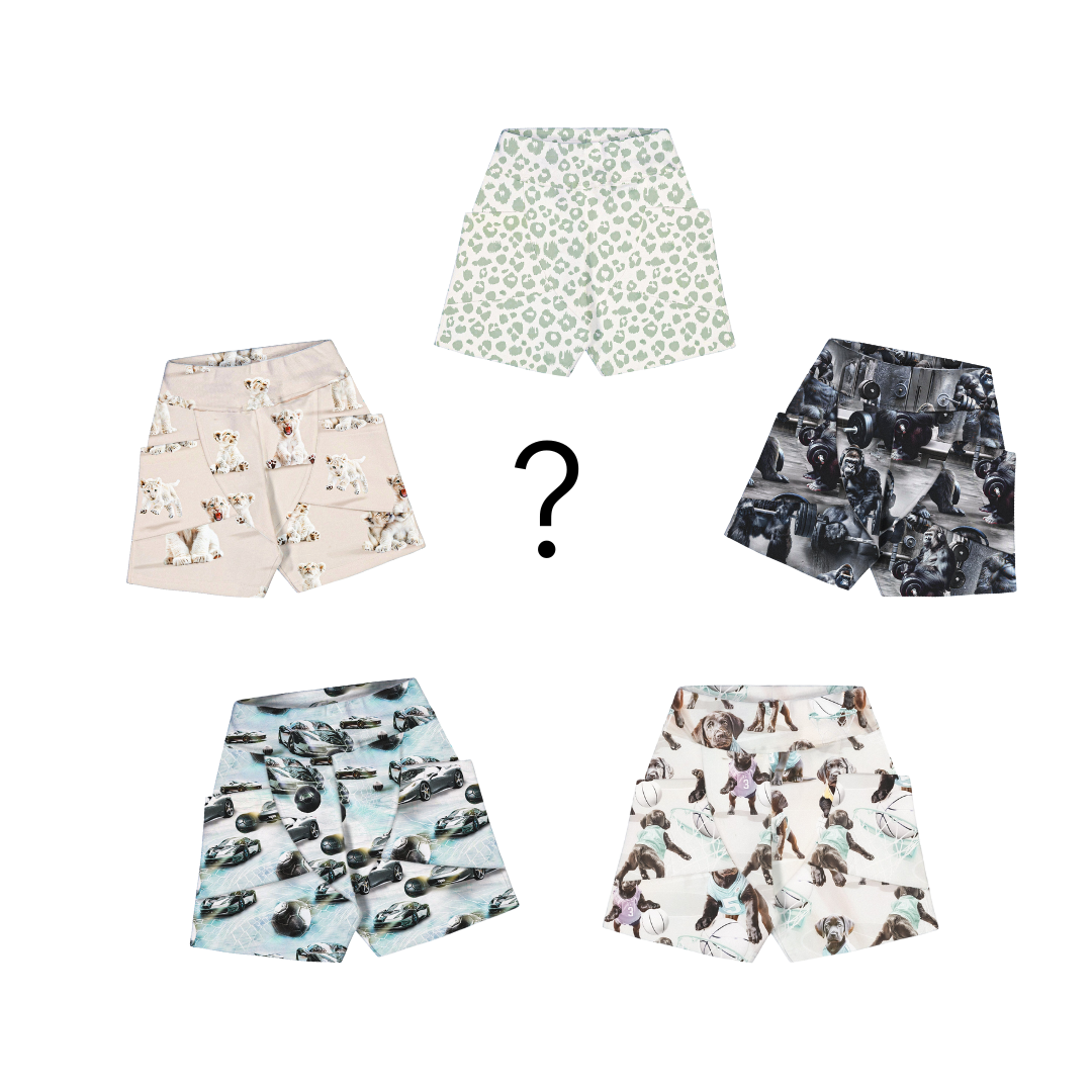 Outlet Print College Baggy Shorts (Basketballdogs, carsoccer, greenleo, gorilla, lioncups,)